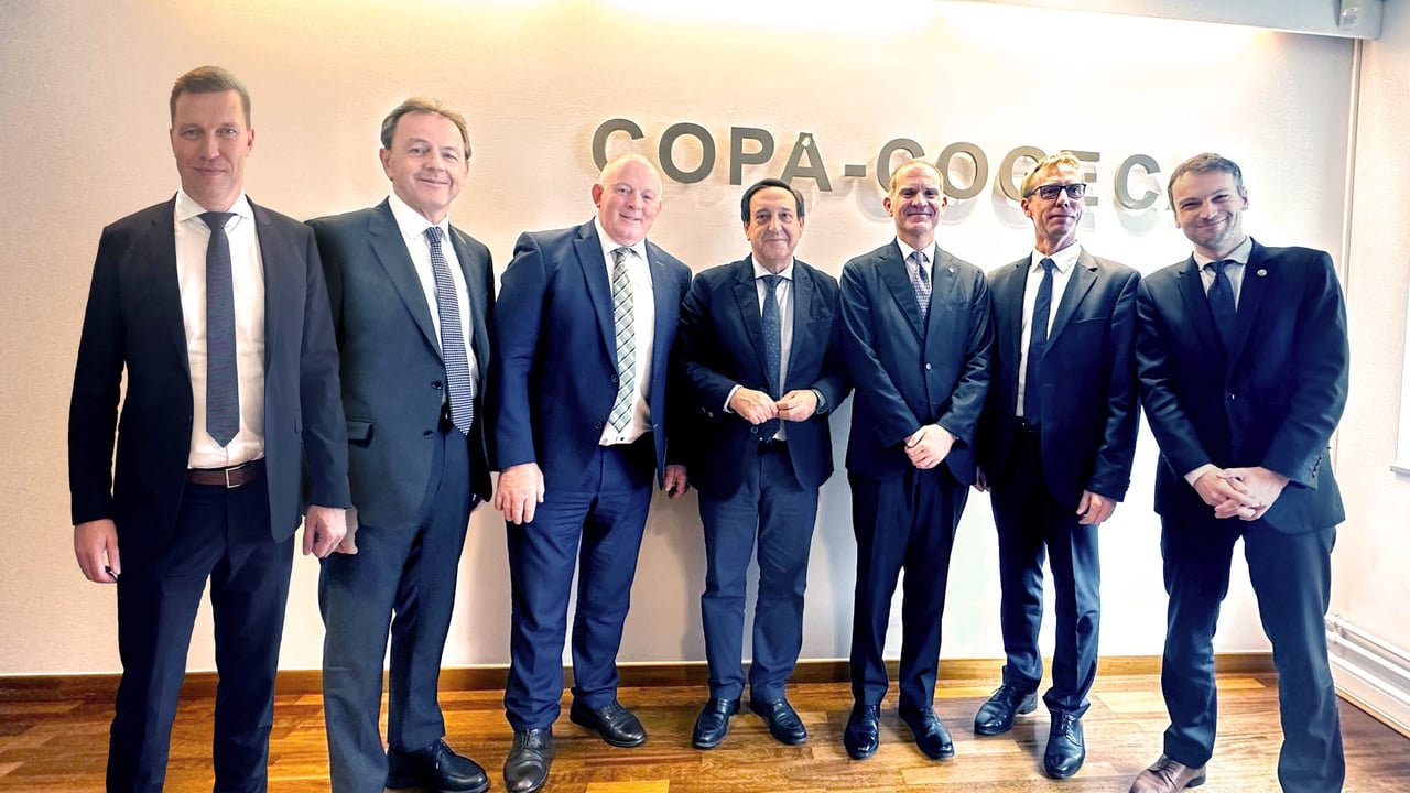 The newly elected Copa presidency team. Image source: X @COPACOGECA