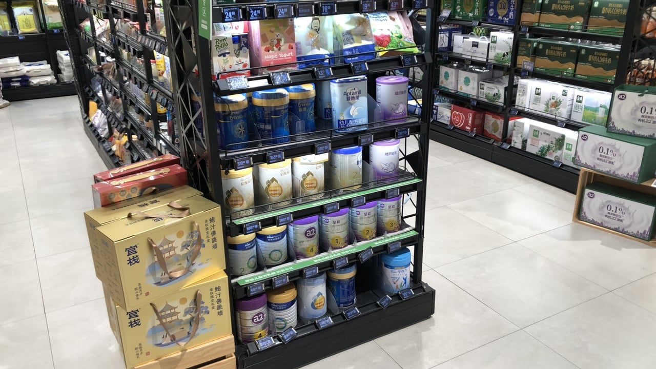 What is the 'whey' forward for dairy demand from China?