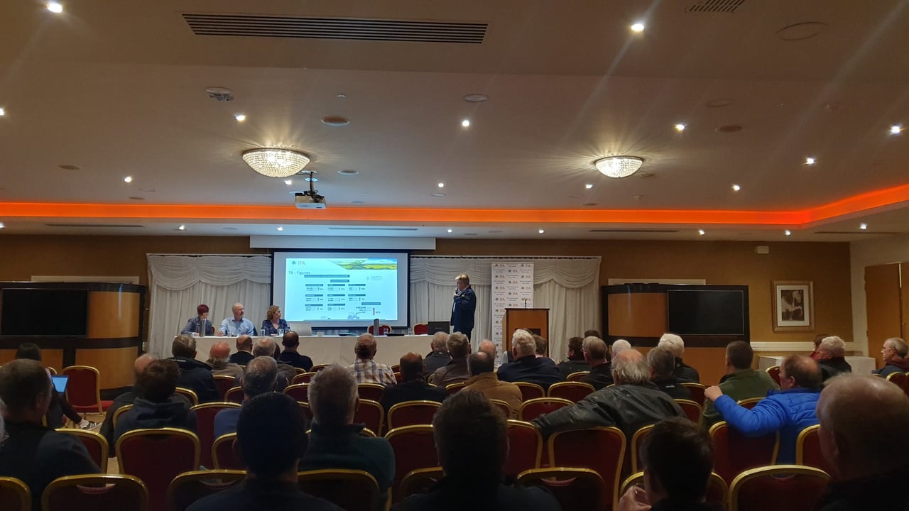 IFA meeting on TB at the Ari House Hotel, Tuam, Co. Galway