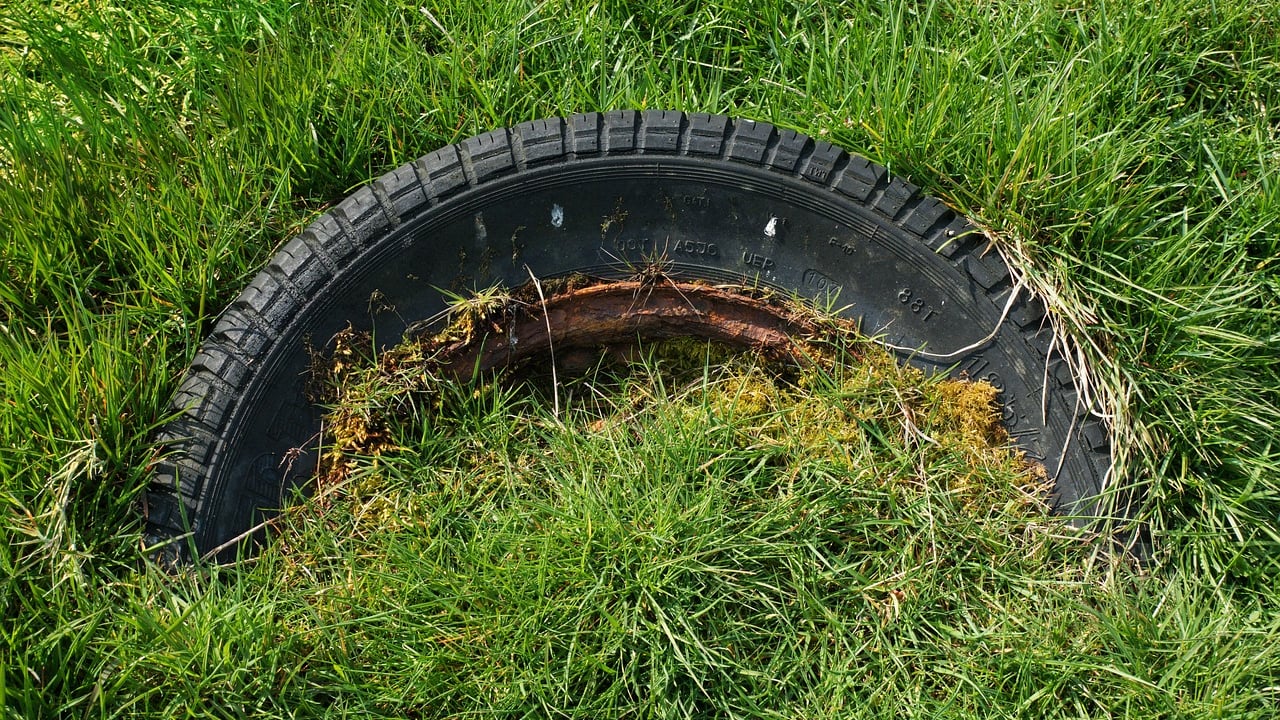 The NIEA said controlled waste found during its investigations at the Crosmaglen site included tyres Source: stock pic 