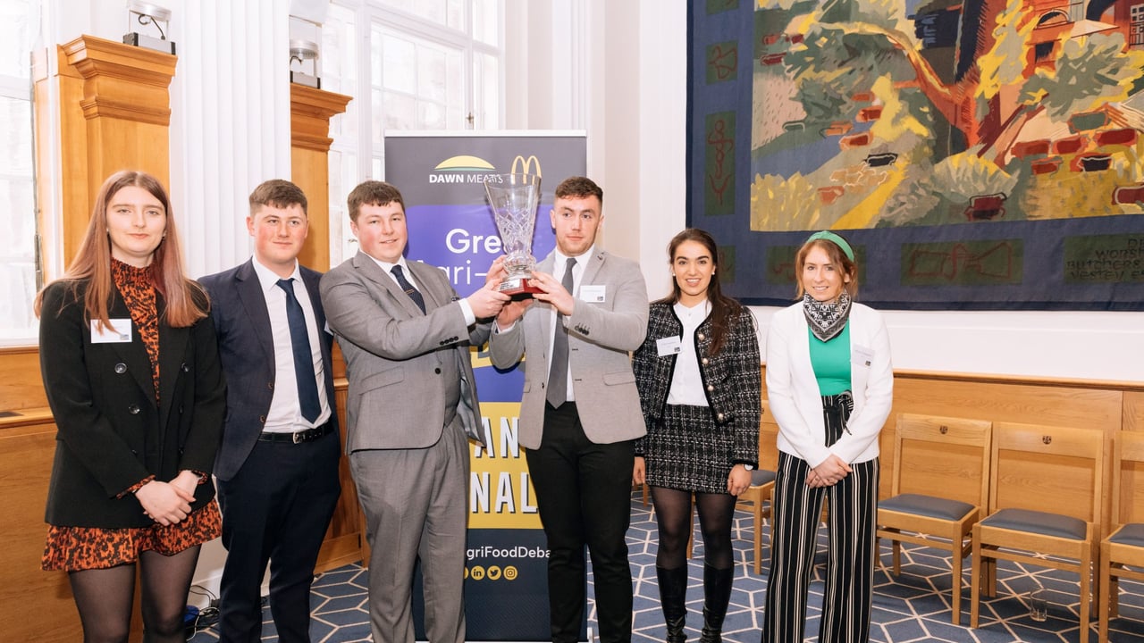 2023 Great Agri-Food Debate winners, SETU Waterford 