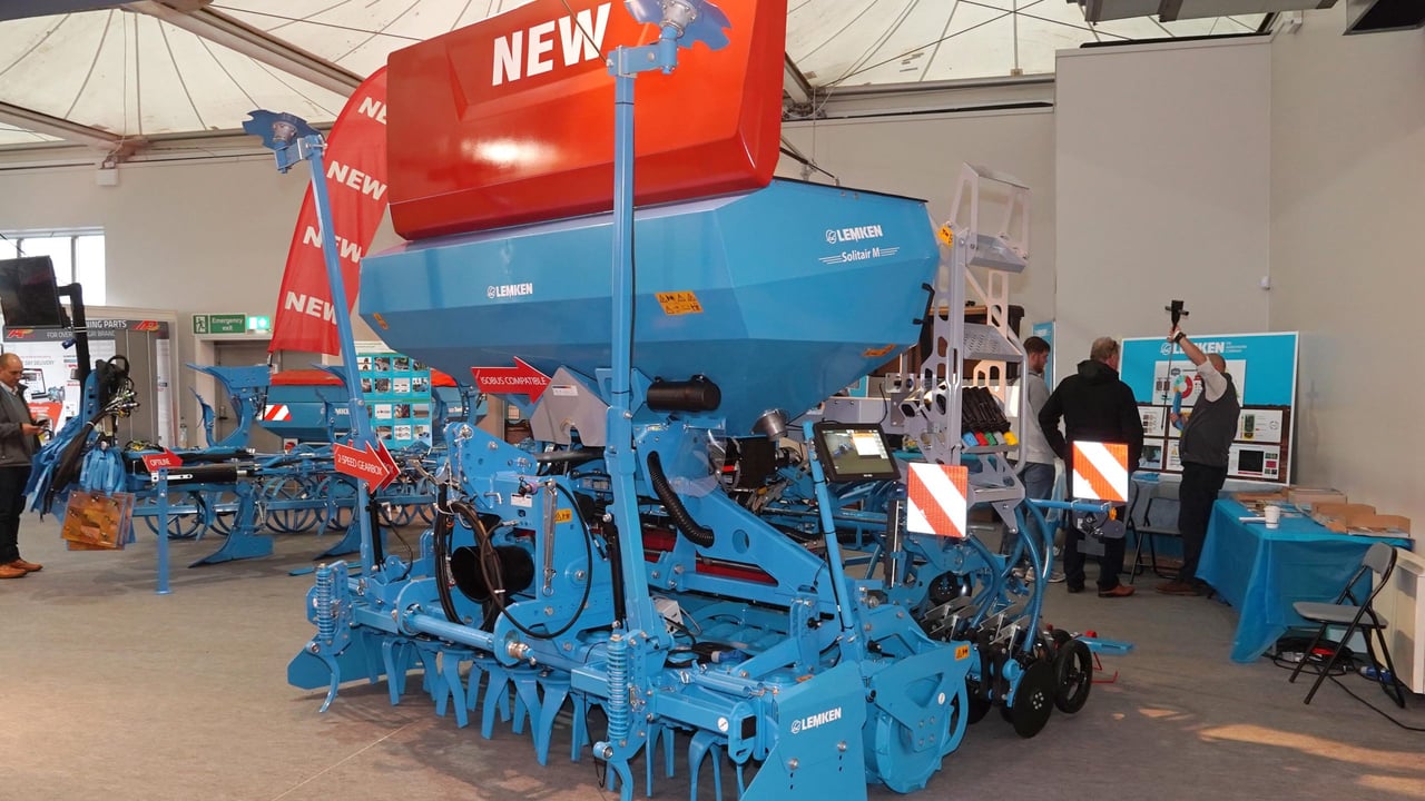 New Lemken MR drill first shown at FTMTA Farm Machinery Show