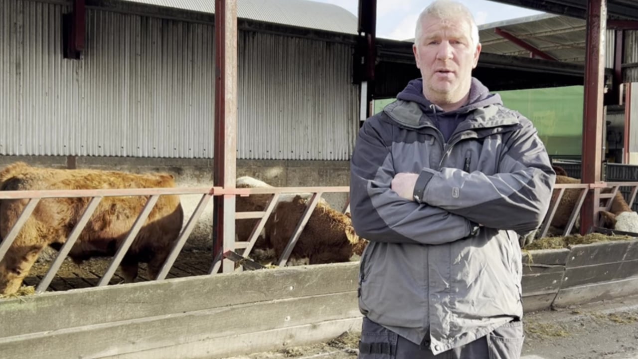 Paul McDonald who runs a a suckler to beef enterprise