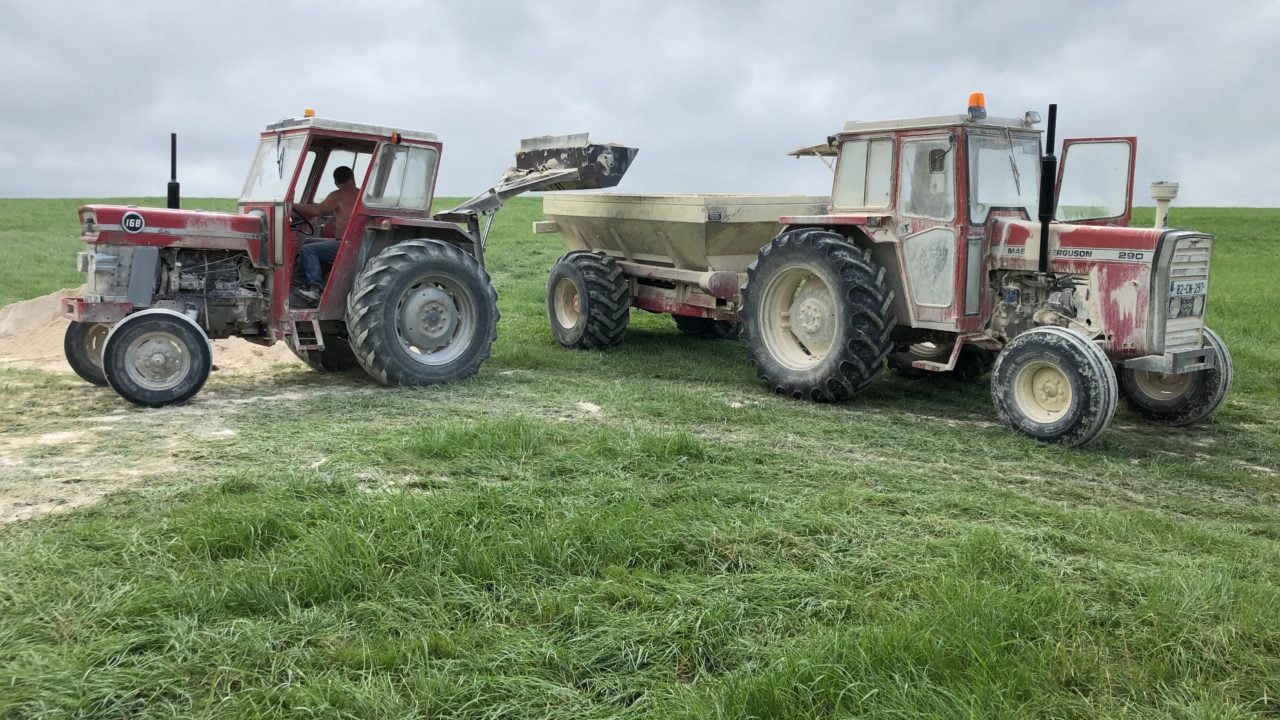 Dry conditions could offer chance for lime application