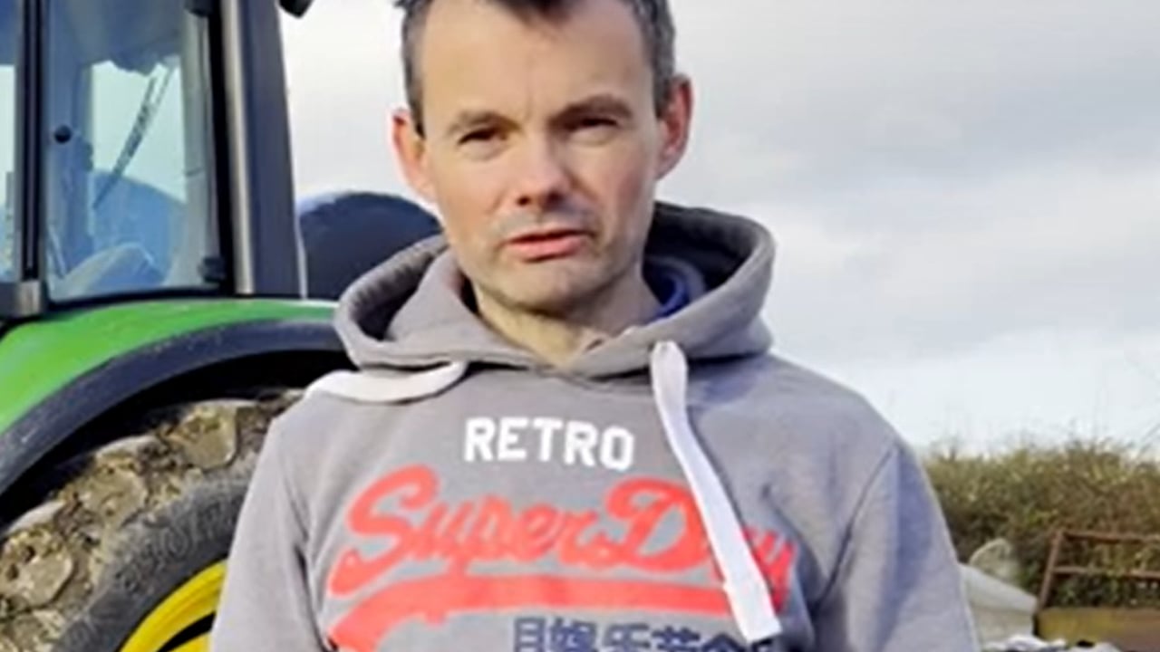James Brennan a tillage and dairy farmer 