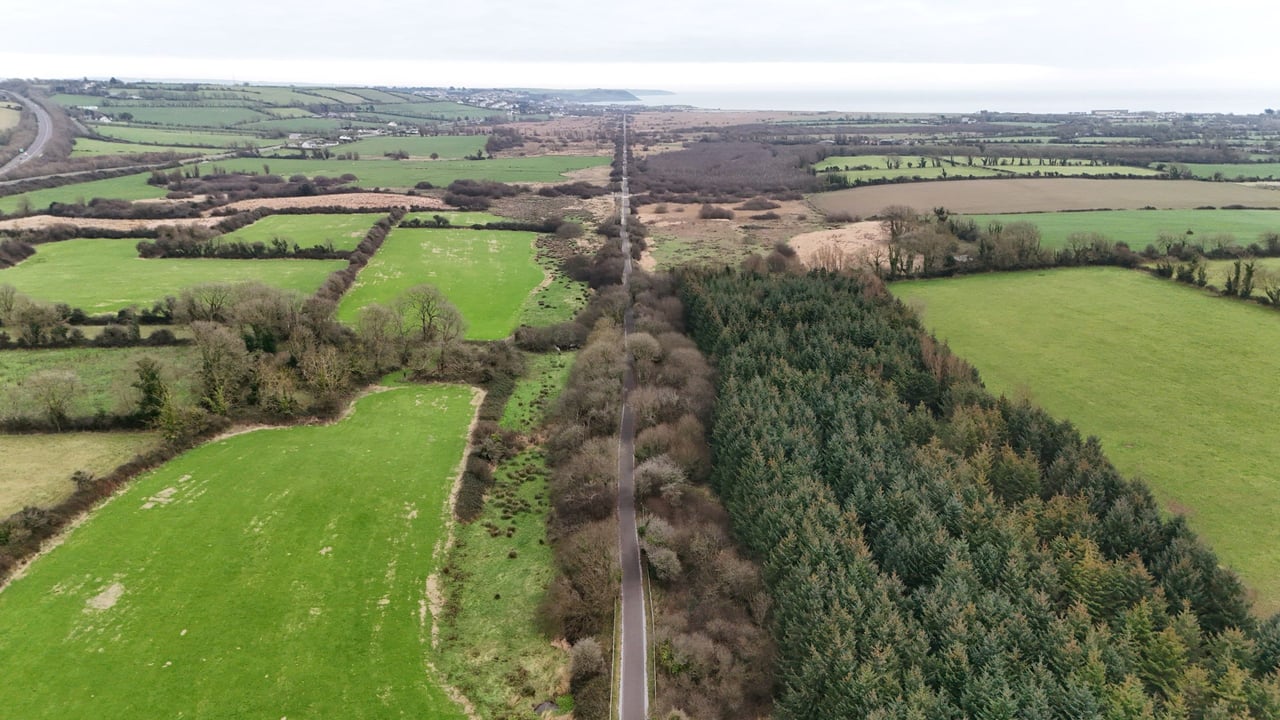 A section of the Midleton to Youghal Greenway