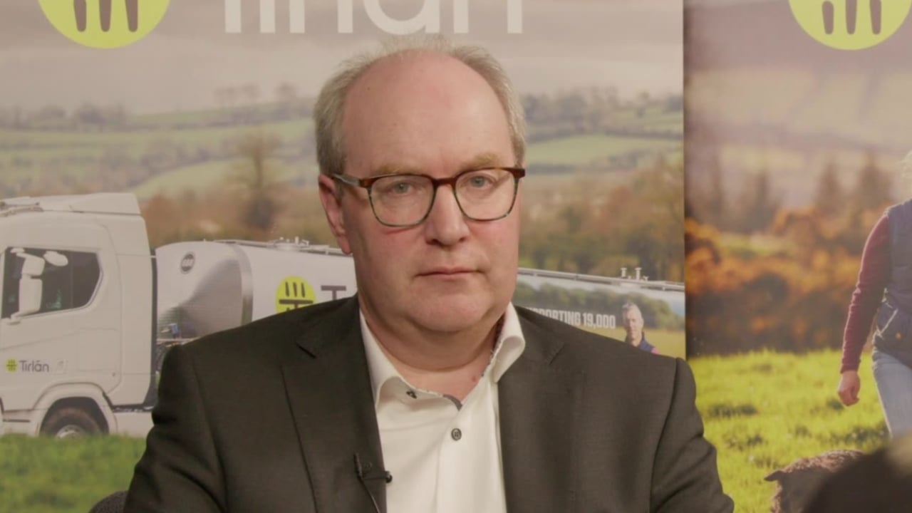 Watch: On the Record -'We're very interested in developing our milk pool' - Tirlán CEO