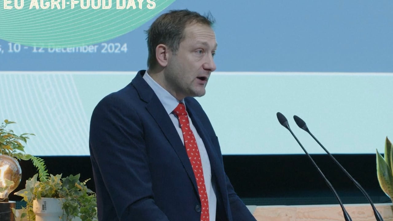 Christophe Hansen, European Commissioner for Agriculture and Food Source: European Union
