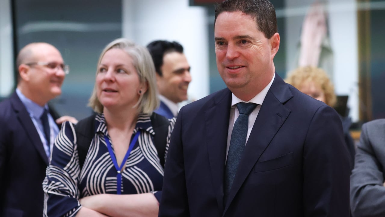 Attending his first Agri-Fish Council meeting in Brussels since taking over the role of Minister for Agriculture, Martin Heydon Source: European Union