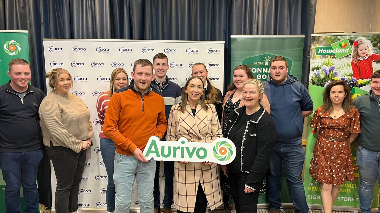 Macra members at the launch of the Aurivo North-West Kings and Queens event in Sligo Source: Macra