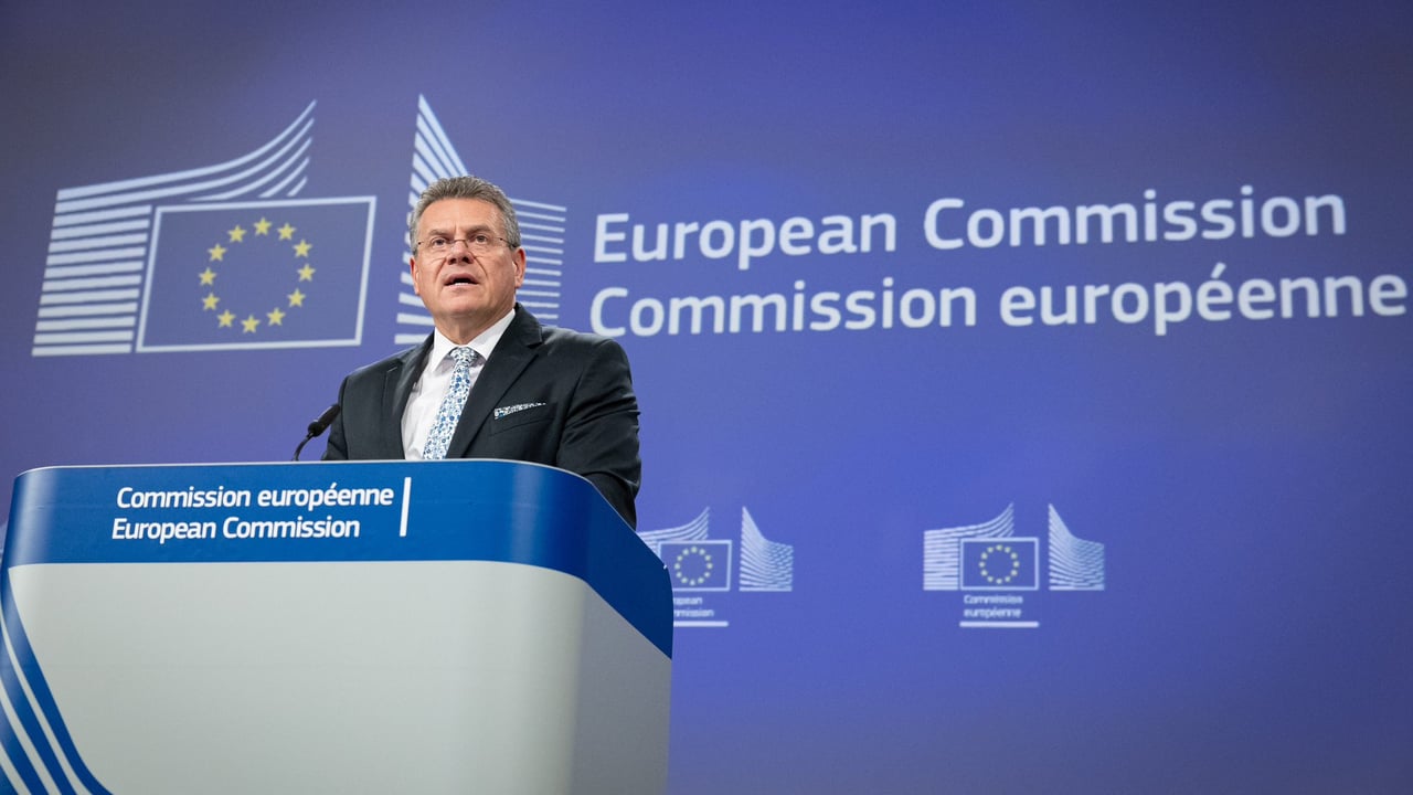 Commissioner Maros Sefcovic. Image source: X