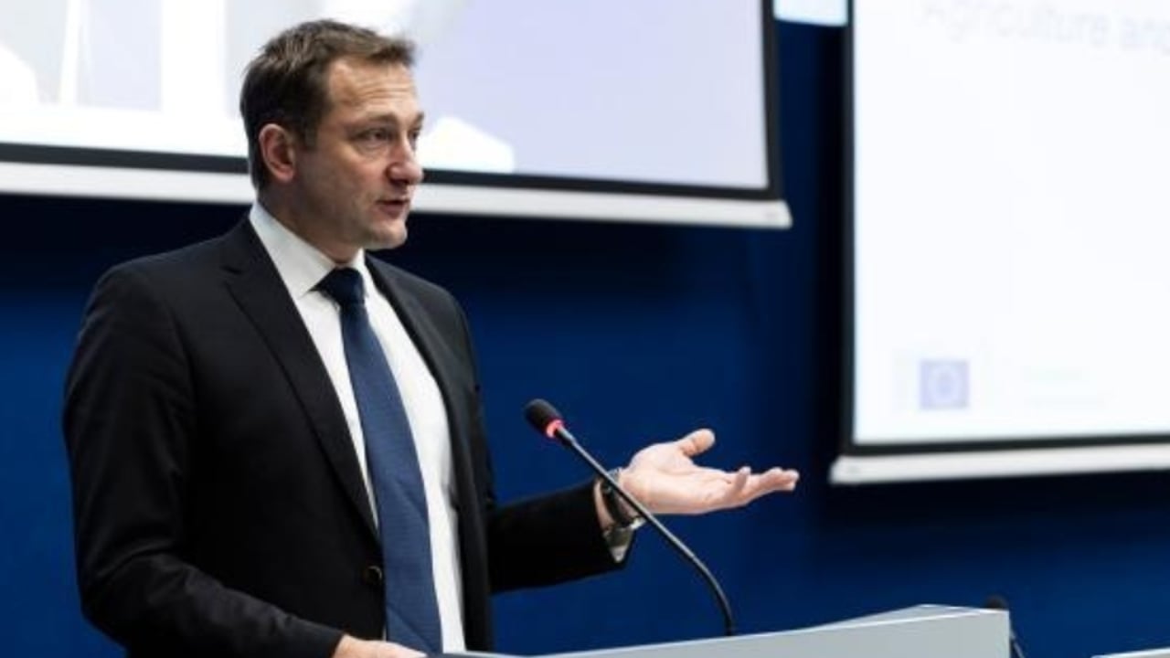 Commissioner Christophe Hansen. Image source: EU Commission