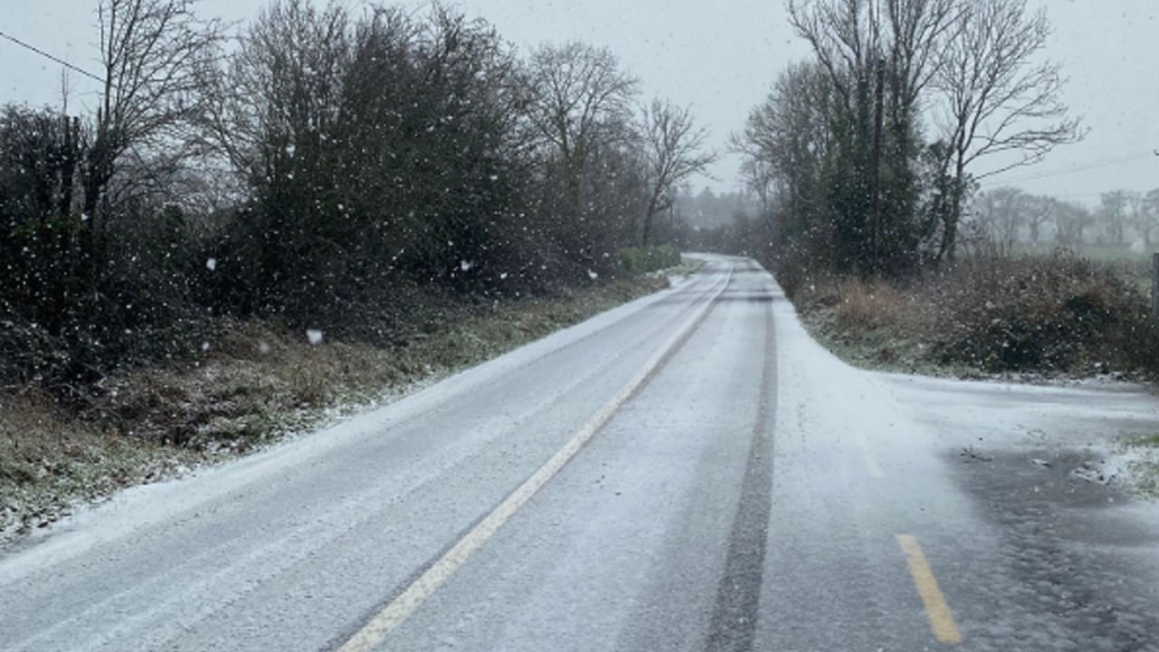 RSA issues warning to road users because of weather conditions Source: @Corkcoco via X