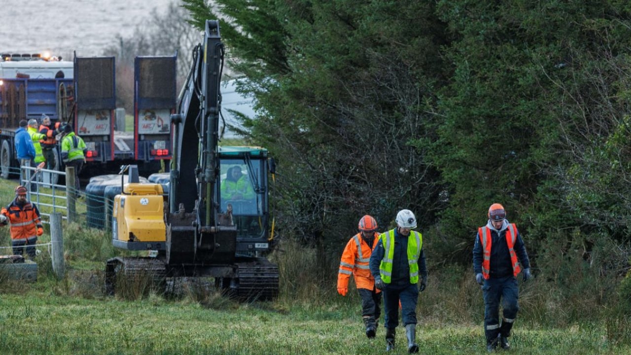 ESB crews working to restore power following Storm Éowyn Source: @ESBNetworks via X