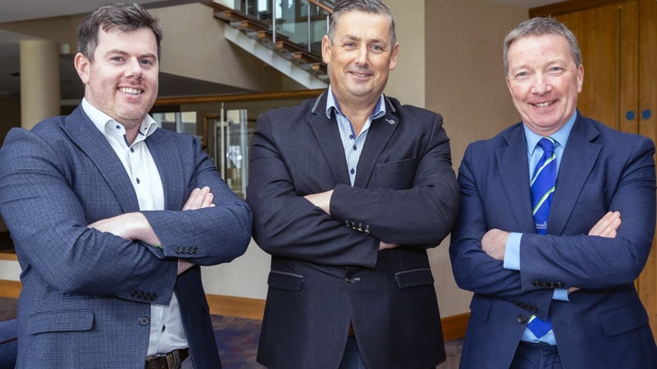 At the launch of Merchants Alliance Ireland were: (l-r) Barry Larkin, ACORN Group; Ollie Ryan, ILMA and Ray Doyle, ICOS.