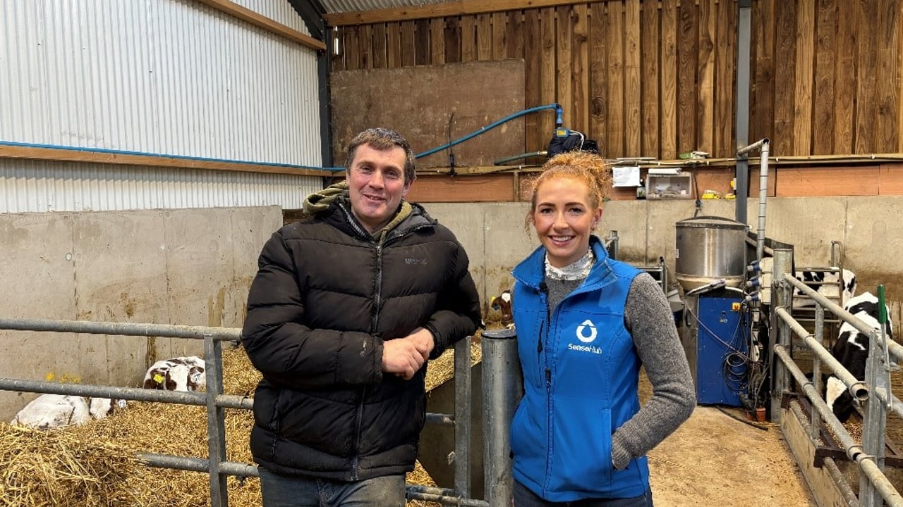 Seamus O’Leary, Coolnagree Dairy and technical and customer success manager with MSD Animal Health, Catherine Heffernan