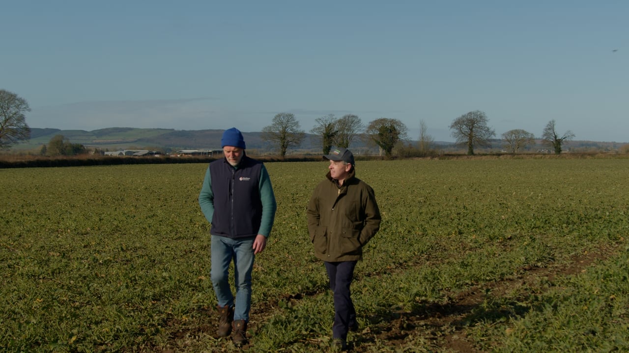 Agriland's Richard Halleron with IGGG Chair, James Kelly