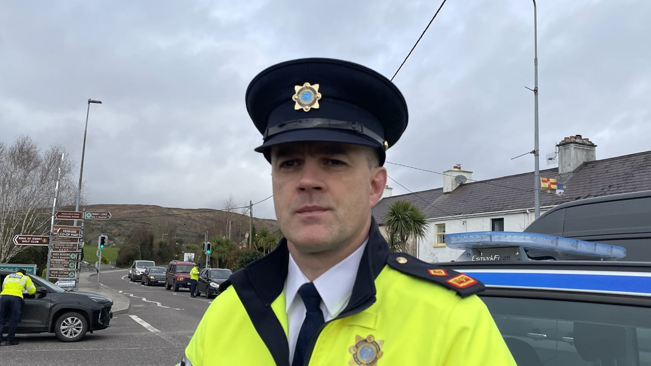 Superintendent David Callaghan from Tralee Garda Station