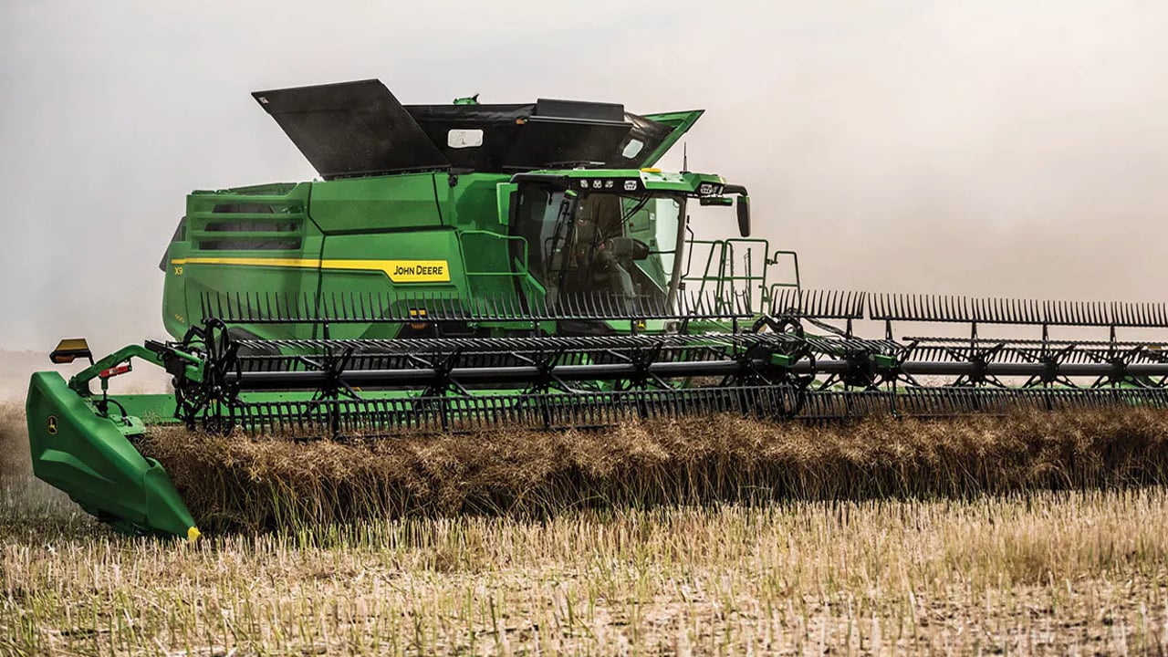 John Deere launches improved reel on draper heads for 2026 models