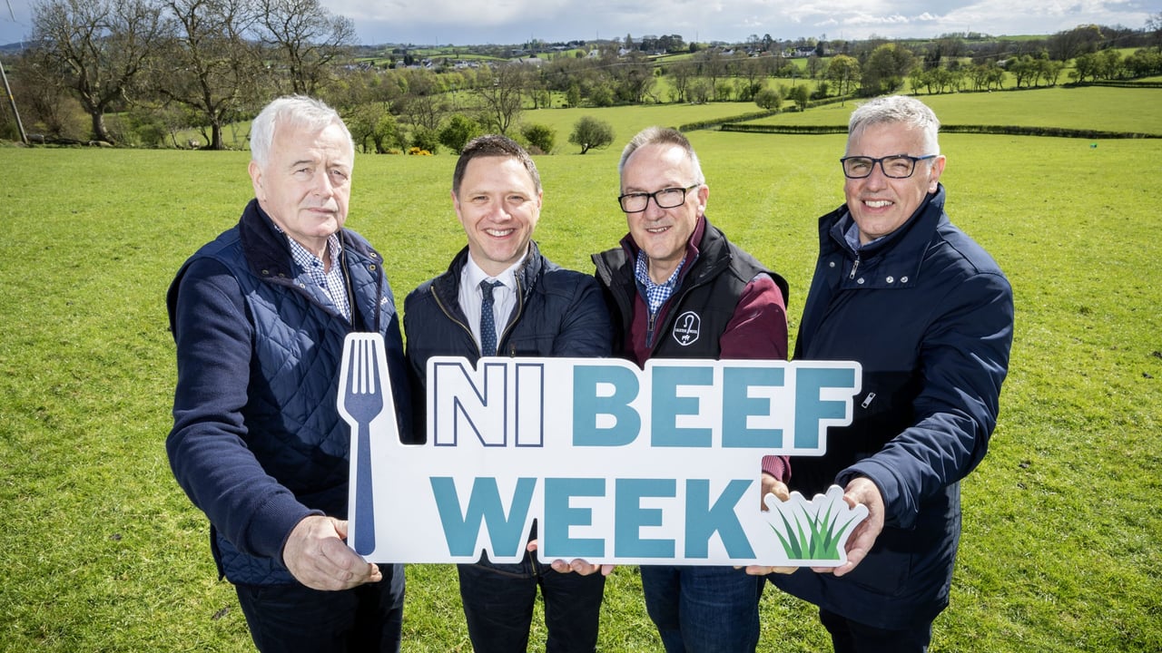 Photo caption L-R: Gerry Melotte, ABP, Colin Smith, LMC, Brendan Kelly, UFU, Joe McDonald, ASDA. 