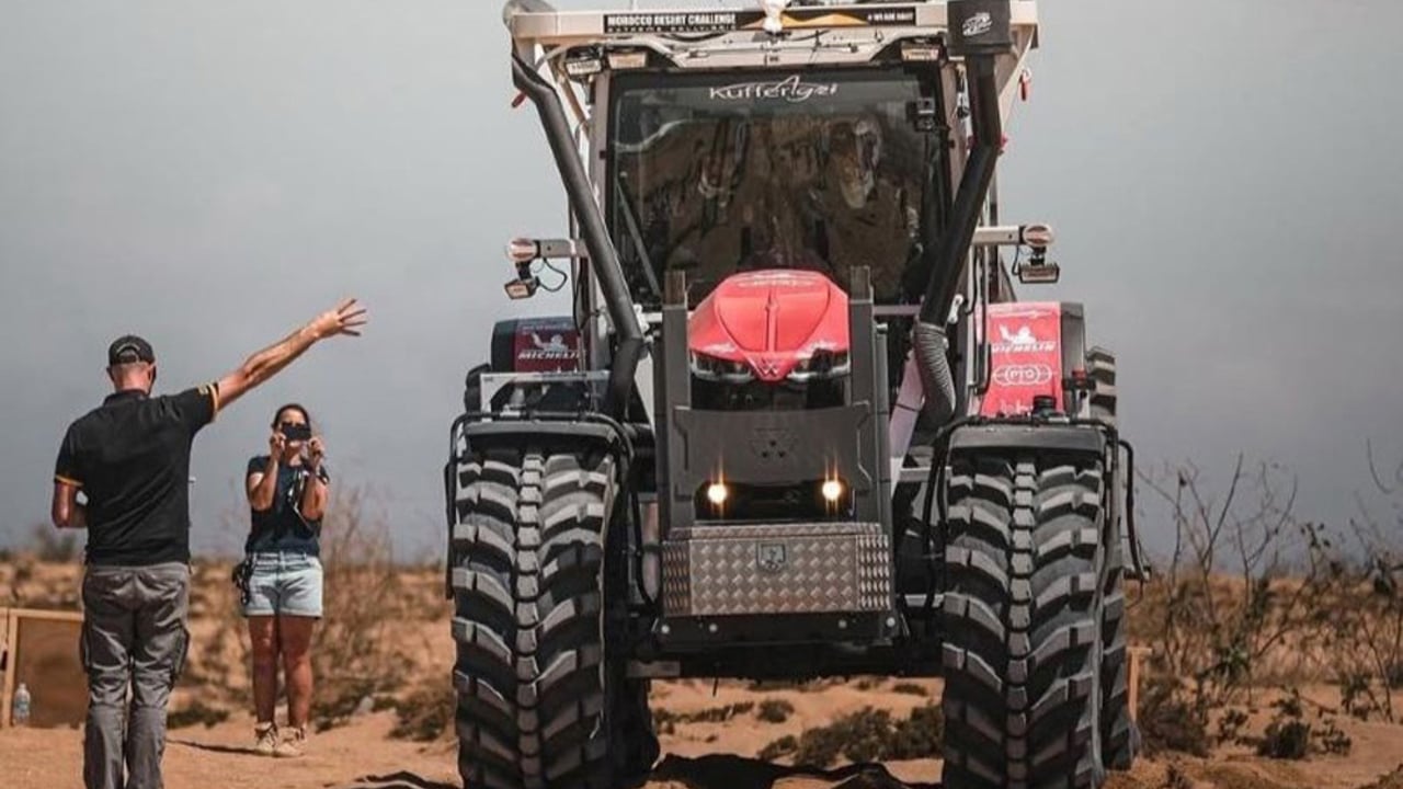 Massey Ferguson in the Morocco Desert Challenge. Image source: Massey Ferguson