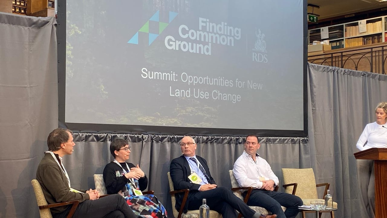 IFA South Leinster chair, Paul O'Brien at the Finding Common Ground festival at the RDS