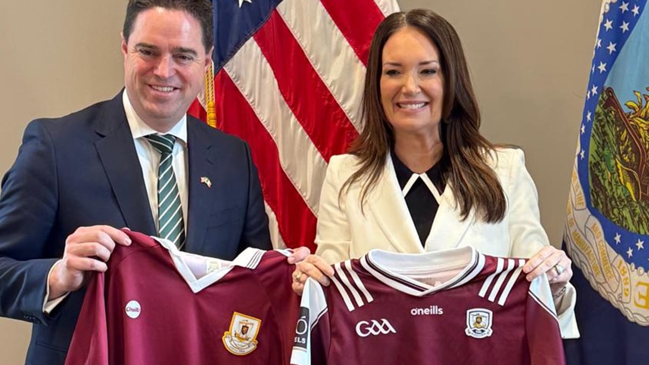 Minister Martin Heydon with U.S. Secretary of Agriculture, Brooke Rollins