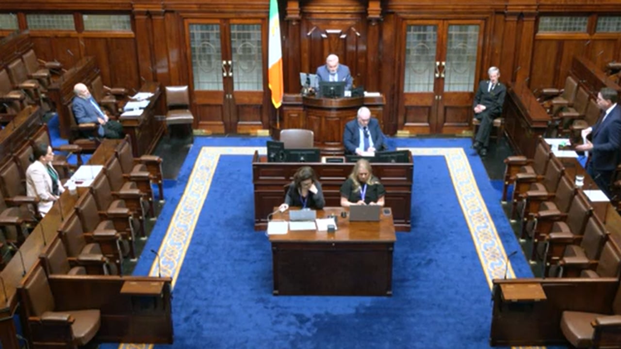 Minister Martin Heydon addressing the Dáil Source: https://www.oireachtas.ie/