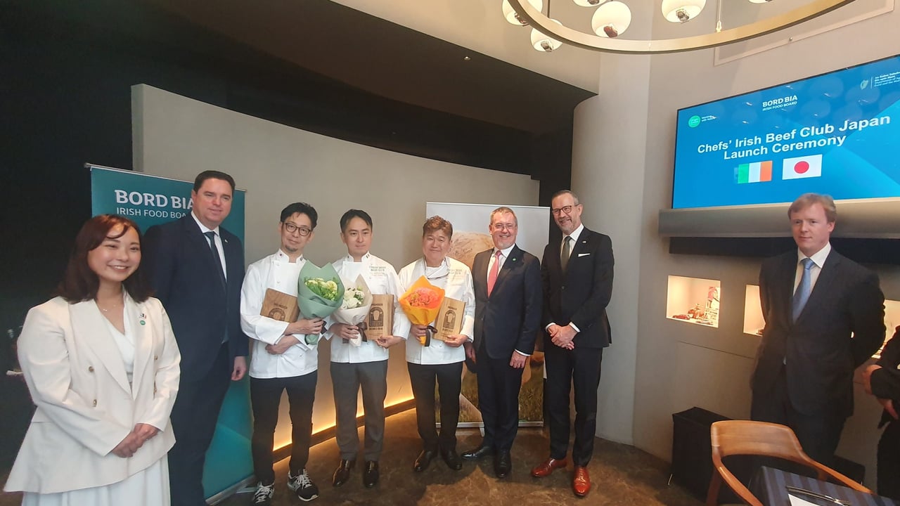 Watch: First Asian Chef's Irish Beef Club launched in Japan