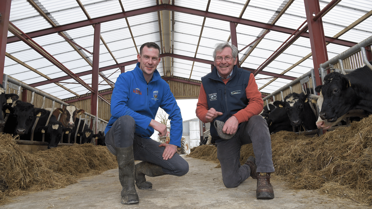Charlie and Charles Smyth. Source: Teagasc