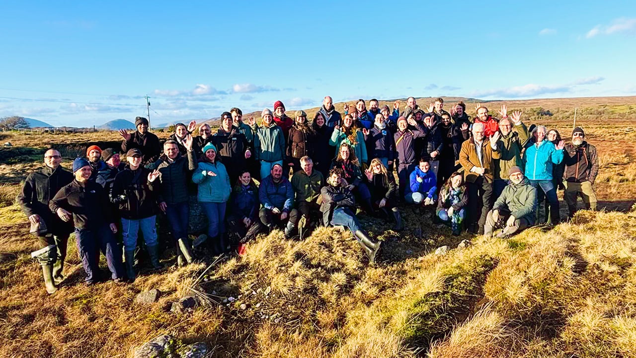 Palus Demos team, Connemara Galway field trip