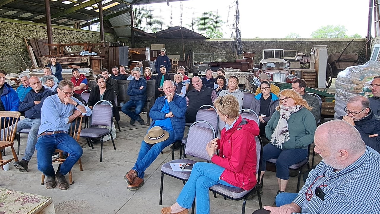 Participants in a training day in 2024. Source: Social Farming Ireland