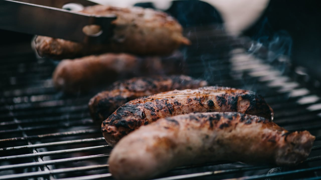 Warm weather boosted sales of sausages in May, according to Kantar's latest research