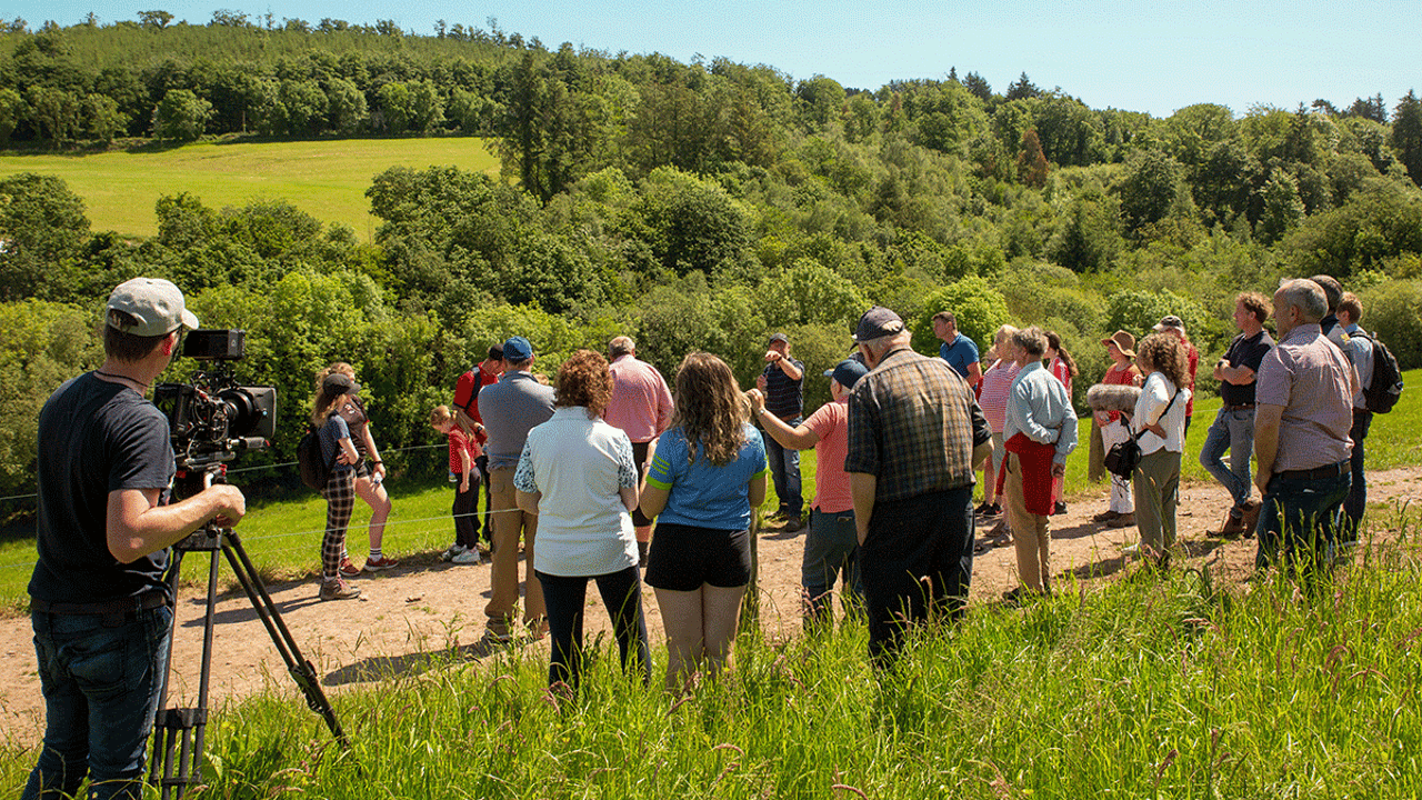 BRIDE farm walk on Richard Cotters farm in west Co. Cork. Source: Donal Sheehan