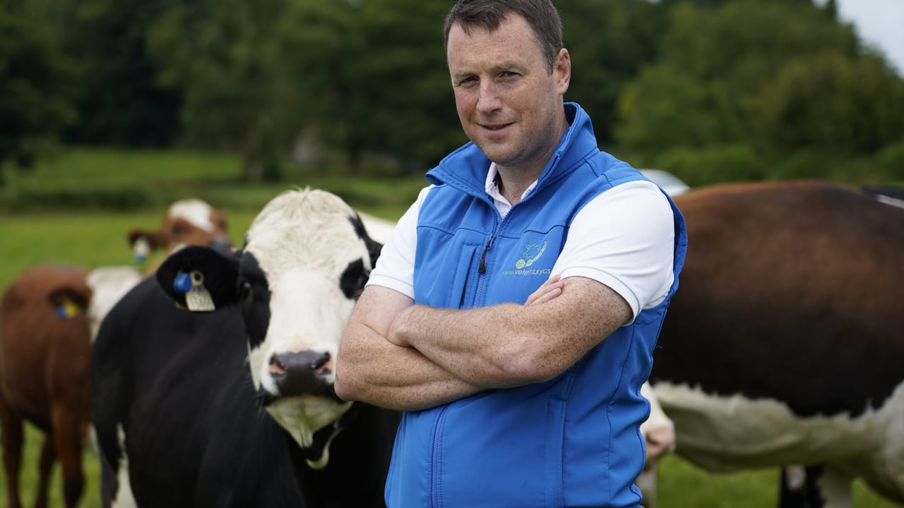 Dáire Markham, owner and operator of vetembryos.ie and AJ's Charolais