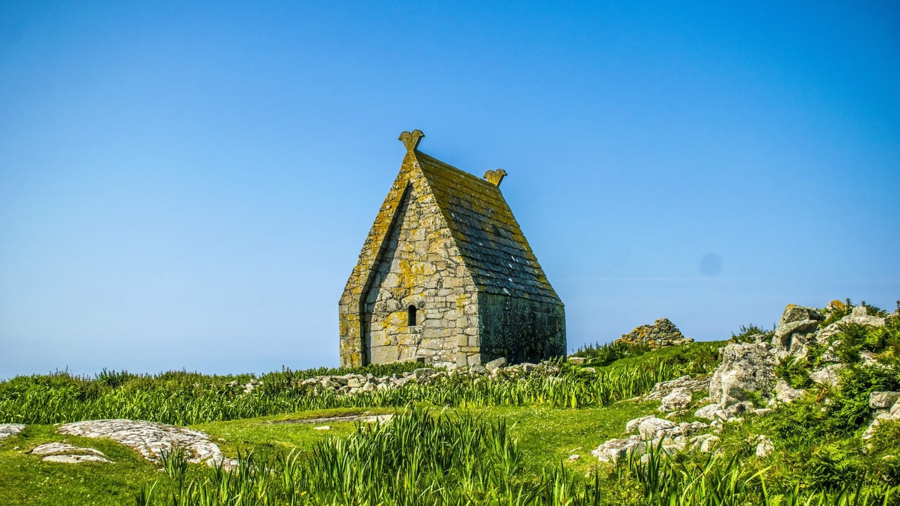 Gary Dempsey - 10th C. church on Cruach na Cara (McDara's Island). 
