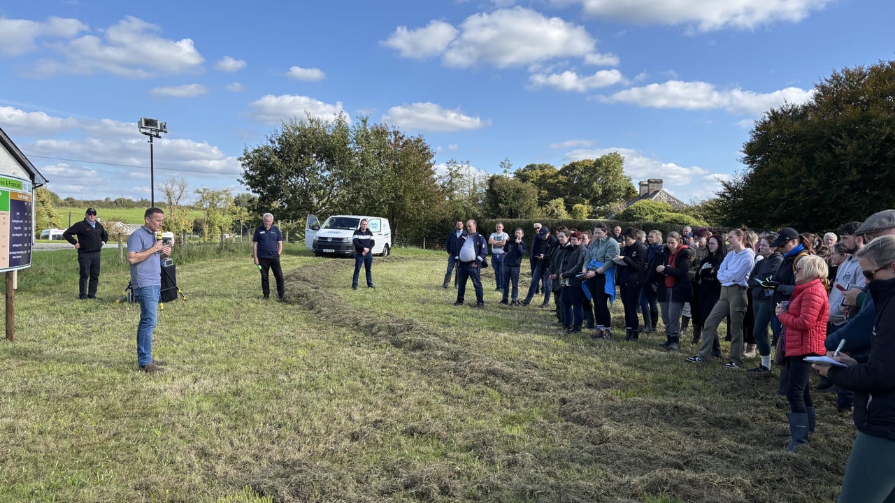 John O'Hanlon from Co. Longford recently hosted an organic suckler farm walk in association with Teagasc and Agriland was in attendance on the day