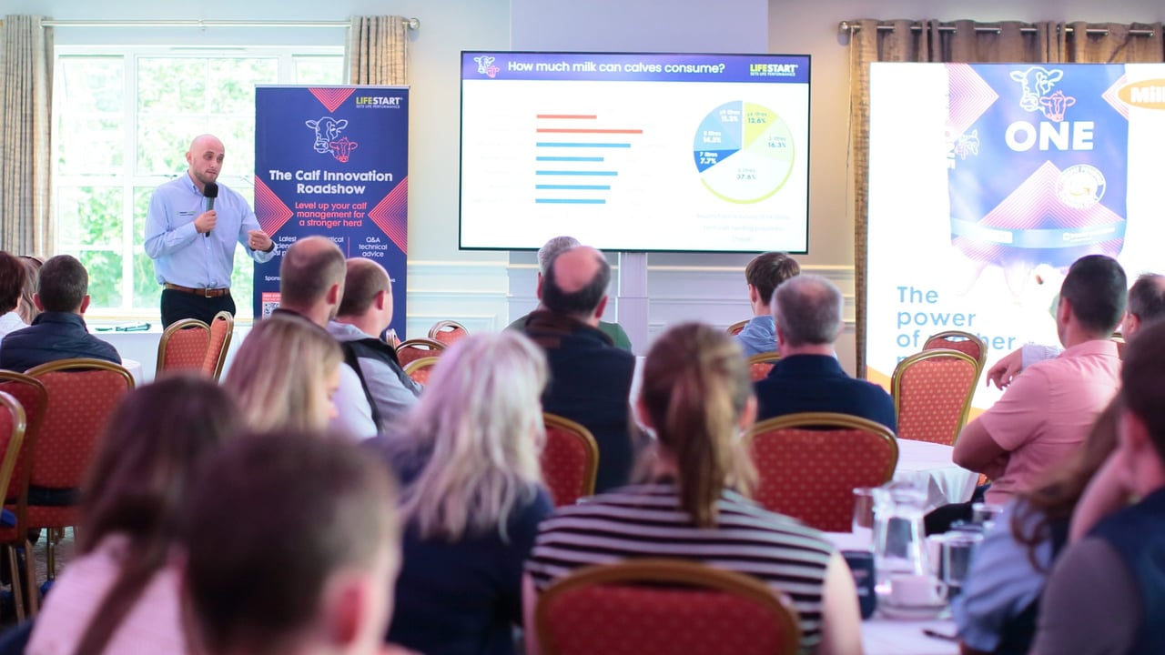 Dr Aaron Brown will be presenting the latest calf nutrition research at roadshow events across Ireland from November 6 to 13. Source: Trouw Nutrition