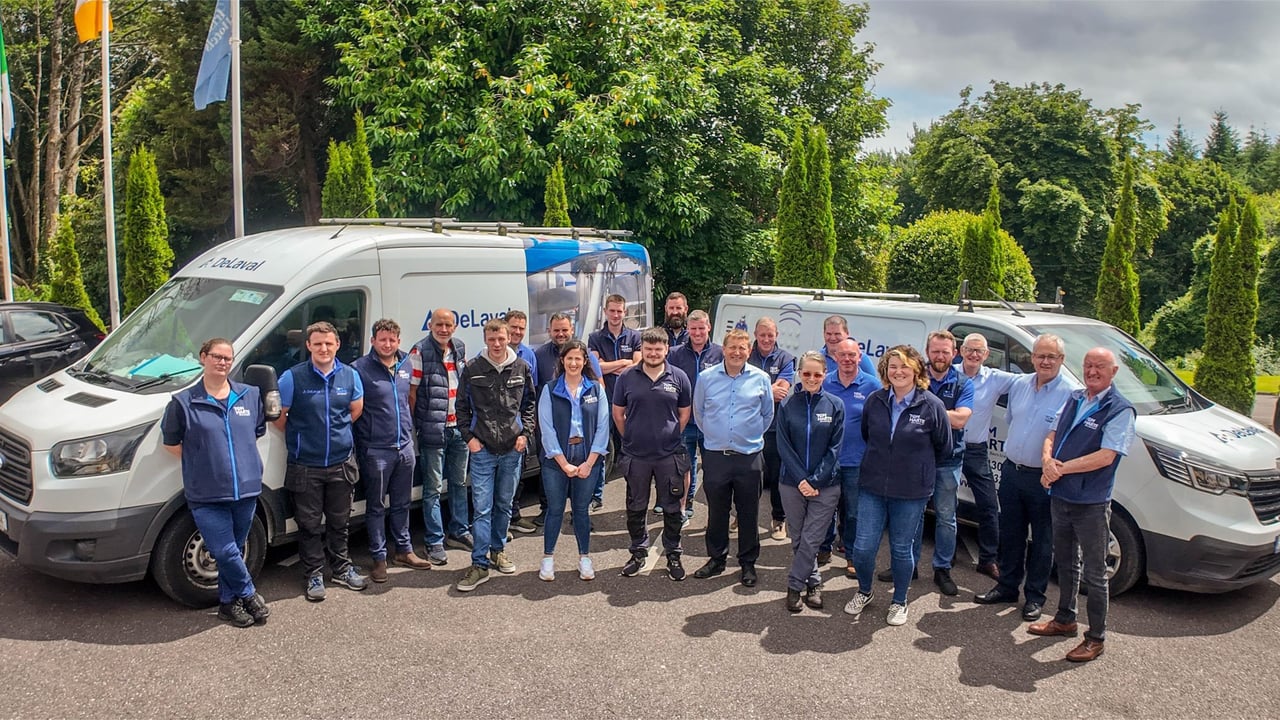 Leading edge farm equipment on show at AXA National Dairy Show