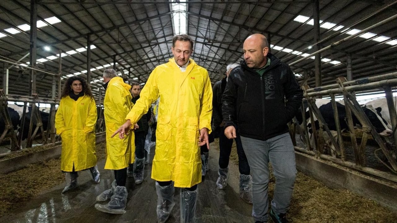 European Commissioner, Christophe Hansen, during a  visit to Romania this week Source: European Union, 2025