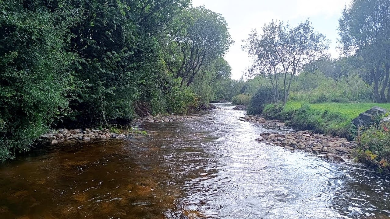 Glore River, Co Mayo, after IFI-funded works