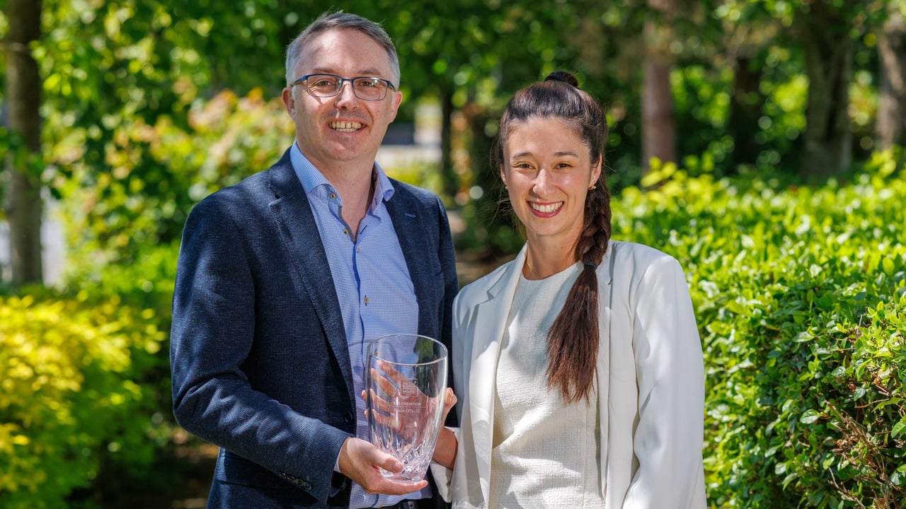 ifac’s CEO, John Donoghue and Rosie O’Neill, director of sustainability 
