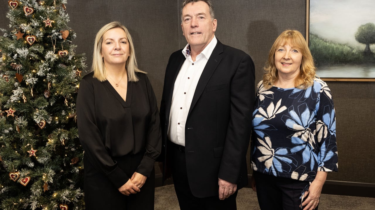 (L-R) Daphne Brennan, George Mullan and Pearl Campbell at the 2025 NIFCC AGM
