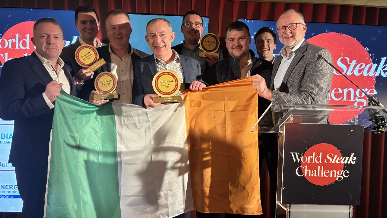 'Team Ireland' World's Best Steak award winners