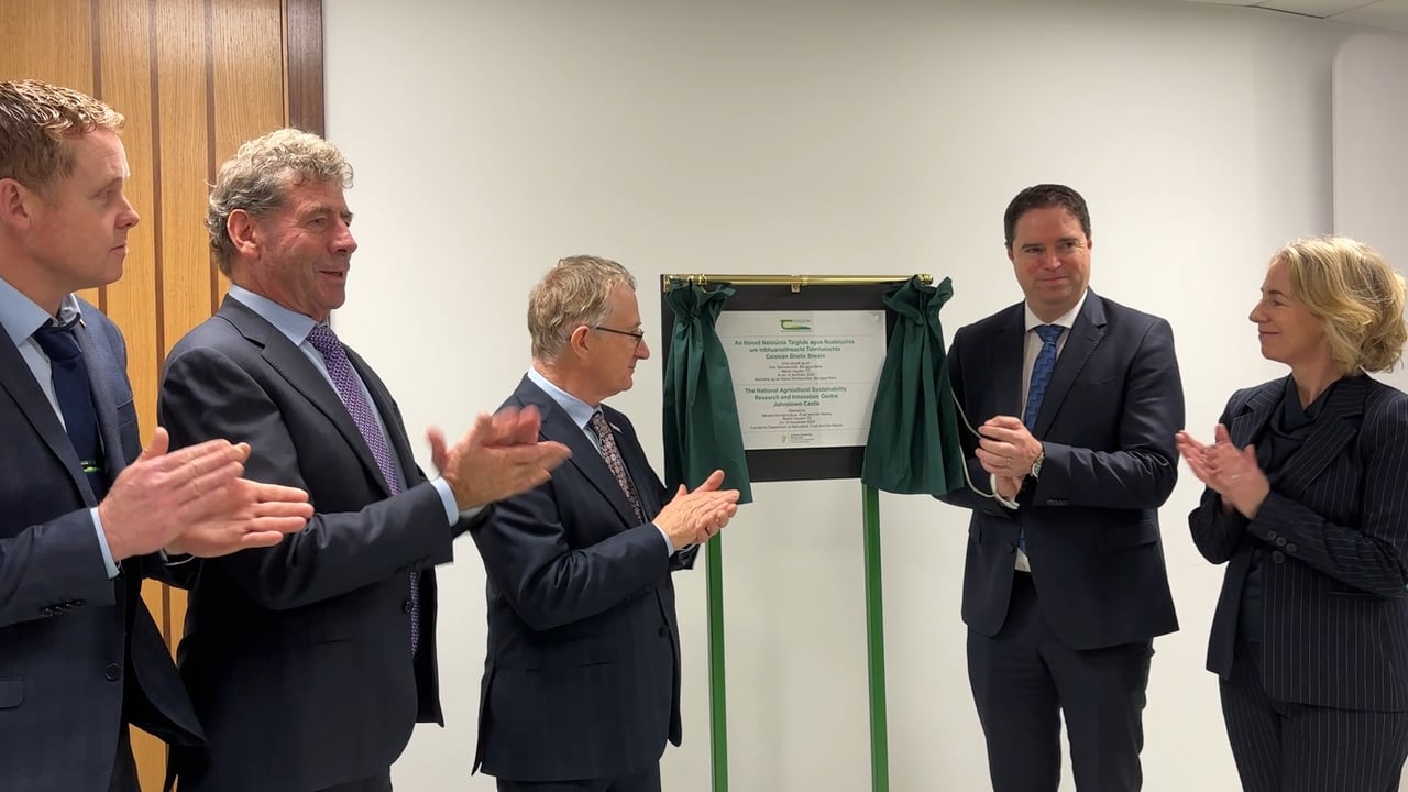 Minister Heydon opens €12.7m Research Centre at Johnstown Castle