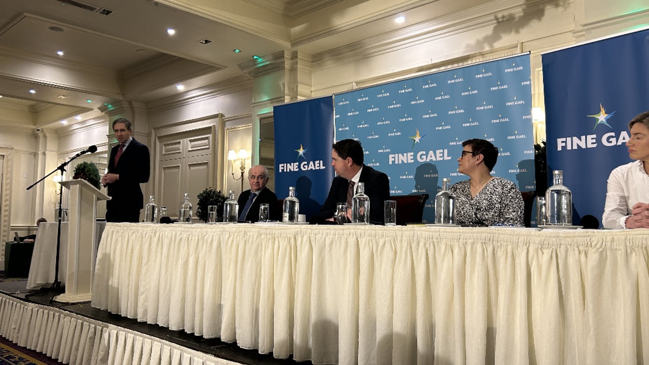 Tánaiste Simon Harris  at the Fine Gael Agriculture and Rural Development Conference
