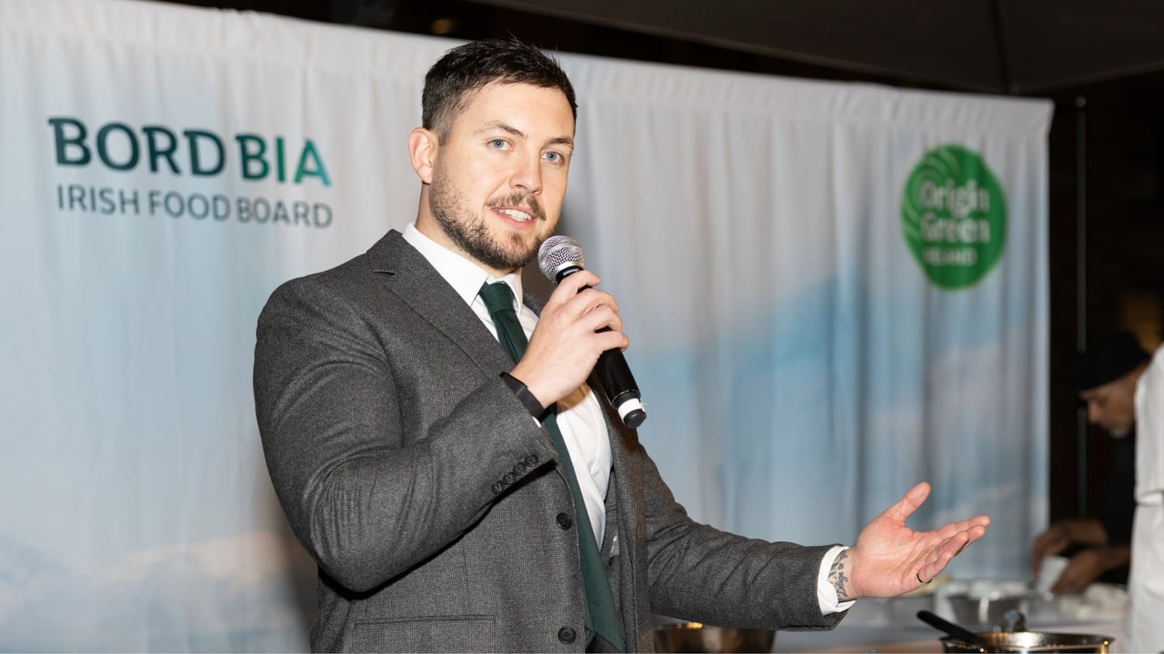 Adam Hannon, who is a market specialist with Bord Bia in New York. Source: Bord Bia