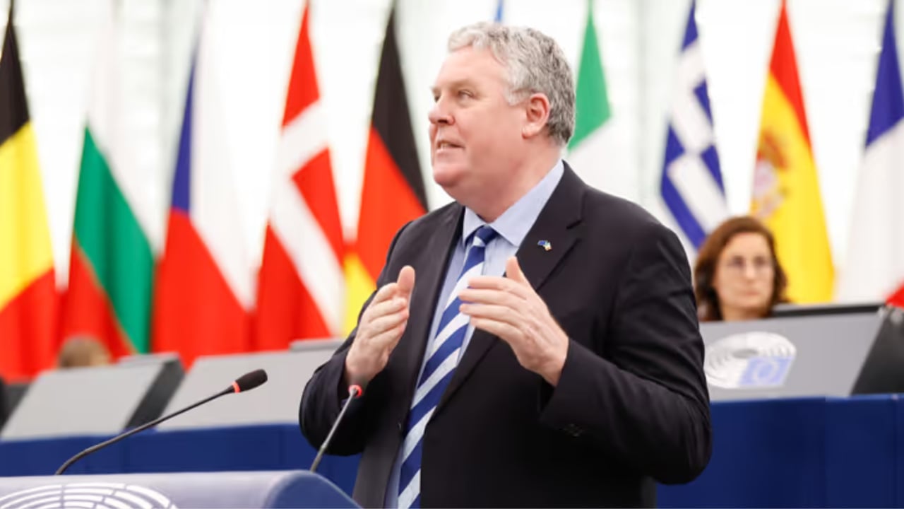 Ciaran Mullooly MEP, Strasbourg, December 2025