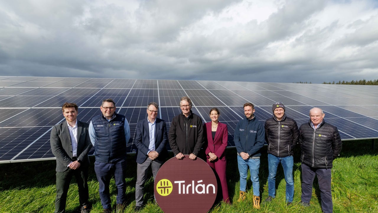 Tirlán solar farm enters operation at Kilkenny facility - Agriland.ie