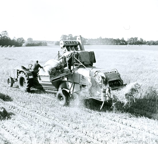 Now that's 100 years of Claas for De Courcey